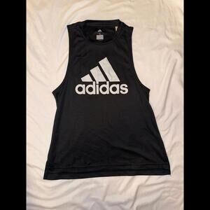 Adidas climalite tank top black womens small